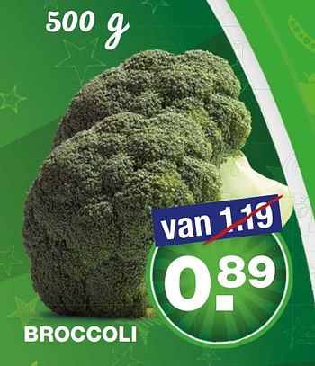 Aanbiedingen Broccoli - Huismerk - Aldi - Geldig van 21/12/2016 tot 31/12/2016 bij Aldi