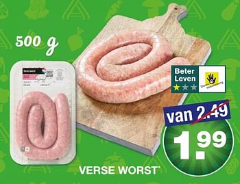 Aanbiedingen Verse worst - Huismerk - Aldi - Geldig van 21/12/2016 tot 31/12/2016 bij Aldi