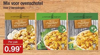 Aanbiedingen Mix voor ovenschotel - Huismerk - Aldi - Geldig van 21/12/2016 tot 31/12/2016 bij Aldi