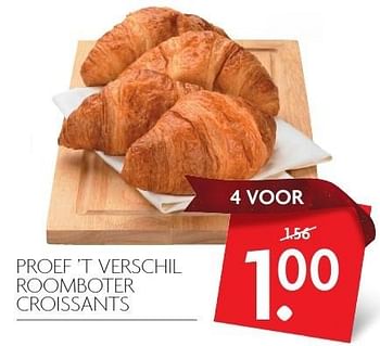 Aanbiedingen Proef `t verschil roomboter croissants - Huismerk - Deka Markt - Geldig van 18/12/2016 tot 24/12/2016 bij Deka Markt