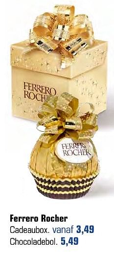 Aanbiedingen Ferrero rocher - Ferrero - Geldig van 04/12/2016 tot 24/12/2016 bij Primera