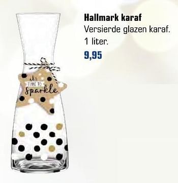 Aanbiedingen Hallmark karaf - Hallmark - Geldig van 04/12/2016 tot 24/12/2016 bij Primera