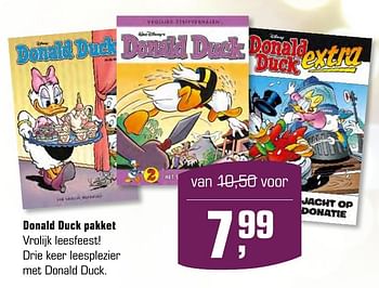 Aanbiedingen Donald duck pakket - Disney - Geldig van 04/12/2016 tot 24/12/2016 bij Primera