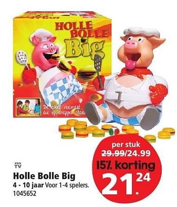 Aanbiedingen Holle bolle big - Goliath - Geldig van 10/12/2016 tot 24/12/2016 bij Intertoys