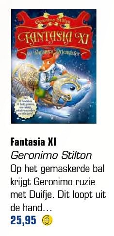 Aanbiedingen Fantasia xi geronimo stilton - Huismerk - Primera - Geldig van 04/12/2016 tot 24/12/2016 bij Primera