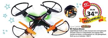 Aanbiedingen Rc falcon drone - Gear2Play - Geldig van 10/12/2016 tot 24/12/2016 bij Intertoys