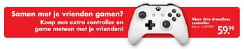 Aanbiedingen Xbox one draadloze controller - Microsoft - Geldig van 10/12/2016 tot 24/12/2016 bij Bart Smit