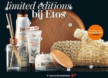 Aanbiedingen Luxe scrub handschoen - Huismerk - Etos - Geldig van 18/12/2016 tot 24/12/2016 bij Etos