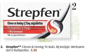 Aanbiedingen Strepfen - Strepfen - Geldig van 18/12/2016 tot 24/12/2016 bij Etos