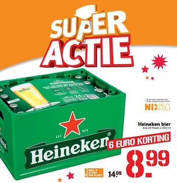 Aanbiedingen Heineken bier - Heineken - Geldig van 19/12/2016 tot 25/12/2016 bij Coop