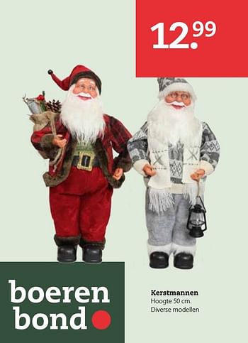Aanbiedingen Kerstmannen - Huismerk- Boerenbond - Geldig van 11/12/2016 tot 25/12/2016 bij Boerenbond