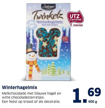 Aanbiedingen Winterhagelmix - Delicieux - Geldig van 19/12/2016 tot 25/12/2016 bij Lidl