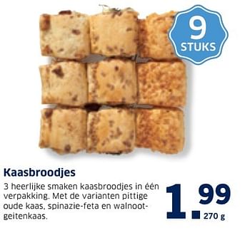 Aanbiedingen Kaasbroodjes - Huismerk - Lidl - Geldig van 19/12/2016 tot 25/12/2016 bij Lidl