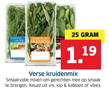 Aanbiedingen Verse kruidenmix - Huismerk - Lidl - Geldig van 19/12/2016 tot 25/12/2016 bij Lidl