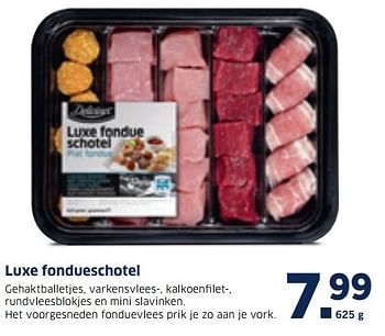 Aanbiedingen Luxe fondueschotel - Delicieux - Geldig van 19/12/2016 tot 25/12/2016 bij Lidl