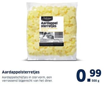 Aanbiedingen Aardappelsterretjes - Delicieux - Geldig van 19/12/2016 tot 25/12/2016 bij Lidl