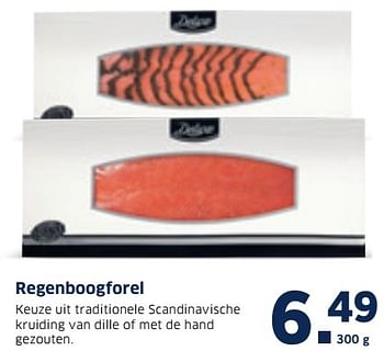 Aanbiedingen Regenboogforel - Deluxe - Geldig van 19/12/2016 tot 25/12/2016 bij Lidl