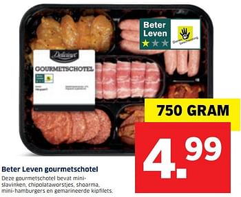 Aanbiedingen Beter leven gourmetschotel - Delicieux - Geldig van 19/12/2016 tot 25/12/2016 bij Lidl