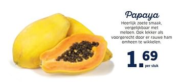 Aanbiedingen Papaya - Huismerk - Lidl - Geldig van 19/12/2016 tot 25/12/2016 bij Lidl
