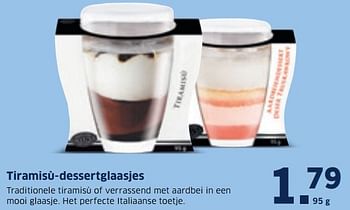 Aanbiedingen Tiramisù-dessertglaasjes - Huismerk - Lidl - Geldig van 19/12/2016 tot 25/12/2016 bij Lidl