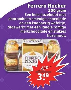 Aanbiedingen Ferrero rocher - Ferrero - Geldig van 13/12/2016 tot 25/12/2016 bij Trekpleister