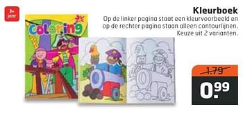 Aanbiedingen Kleurboek - Huismerk - Trekpleister - Geldig van 13/12/2016 tot 25/12/2016 bij Trekpleister