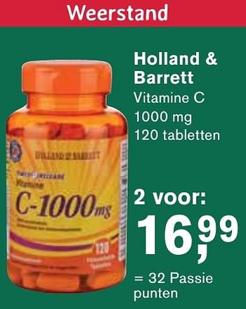Aanbiedingen Holland + barrett vitamine c - Huismerk - Essenza - Geldig van 06/12/2016 tot 25/12/2016 bij Holland & Barrett
