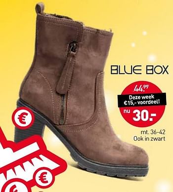 Aanbiedingen Schoenen - Blue-Box - Geldig van 12/12/2016 tot 25/12/2016 bij Scapino