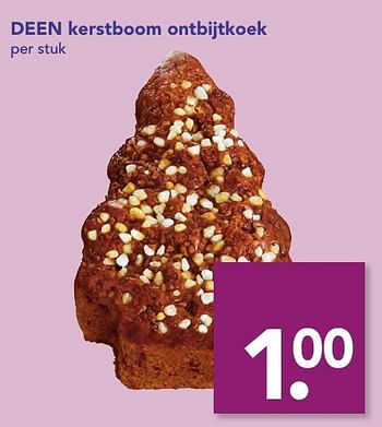 Aanbiedingen Deen kerstboom ontbijtkoek - Huismerk deen supermarkt - Geldig van 18/12/2016 tot 26/12/2016 bij Deen Supermarkten