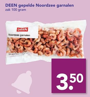 Aanbiedingen Deen gepelde noordzee garnalen - Huismerk deen supermarkt - Geldig van 18/12/2016 tot 26/12/2016 bij Deen Supermarkten