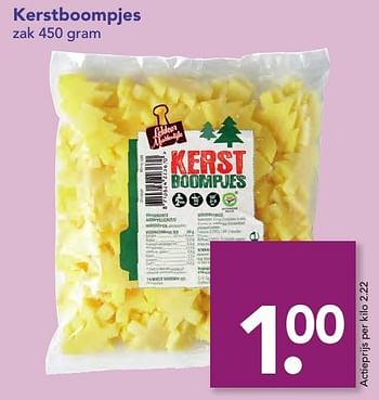 Aanbiedingen Kerstboompjes - Huismerk deen supermarkt - Geldig van 18/12/2016 tot 26/12/2016 bij Deen Supermarkten