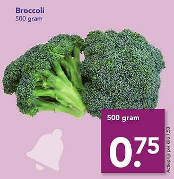 Aanbiedingen Broccoli - Huismerk deen supermarkt - Geldig van 18/12/2016 tot 26/12/2016 bij Deen Supermarkten