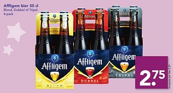 Aanbiedingen Affligem bier - Affligem - Geldig van 18/12/2016 tot 26/12/2016 bij Deen Supermarkten