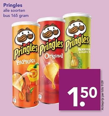 Aanbiedingen Pringles - Pringles - Geldig van 18/12/2016 tot 26/12/2016 bij Deen Supermarkten