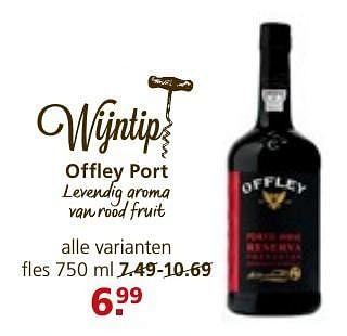 Aanbiedingen Wijntip offley port - Offley - Geldig van 05/12/2016 tot 26/12/2016 bij Jan Linders