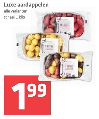 Aanbiedingen Luxe aardappelen - Huismerk - Spar  - Geldig van 16/12/2016 tot 26/12/2016 bij Spar