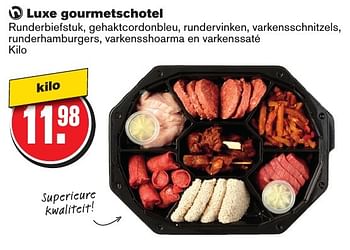 Aanbiedingen Luxe gourmetschotel - Huismerk - Hoogvliet - Geldig van 21/12/2016 tot 26/12/2016 bij Hoogvliet