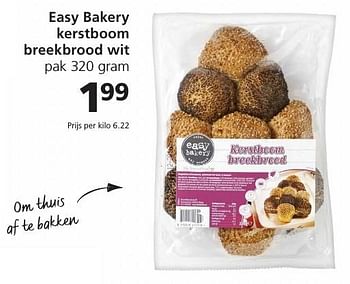 Aanbiedingen Easy bakery kerstboom breekbrood wit - Huismerk - Jan Linders - Geldig van 19/12/2016 tot 26/12/2016 bij Jan Linders