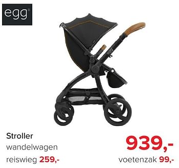 Aanbiedingen Stroller wandelwagen - Egg - Geldig van 04/12/2016 tot 31/12/2016 bij Baby-Dump