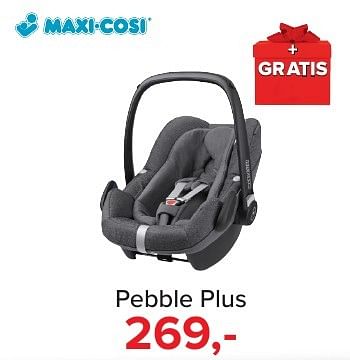 Aanbiedingen Pebble plus - Maxi-cosi - Geldig van 04/12/2016 tot 31/12/2016 bij Baby-Dump