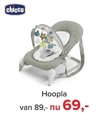 Aanbiedingen Hoopla - Chicco - Geldig van 04/12/2016 tot 31/12/2016 bij Baby-Dump