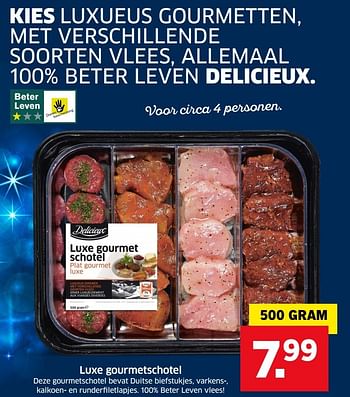 Aanbiedingen Luxe gourmetschotel - Delicieux - Geldig van 13/12/2016 tot 31/12/2016 bij Lidl