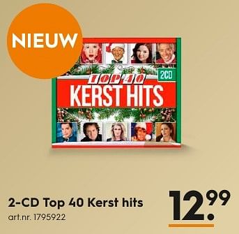 Aanbiedingen 2-cd top 40 kerst hits - Huismerk - Blokker - Geldig van 17/12/2016 tot 31/12/2016 bij Blokker