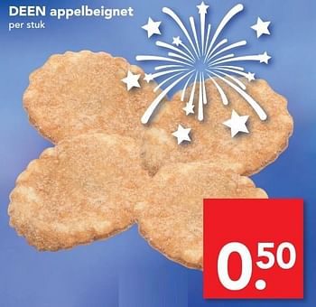 Aanbiedingen Deen appelbeignet - Huismerk deen supermarkt - Geldig van 26/12/2016 tot 31/12/2016 bij Deen Supermarkten