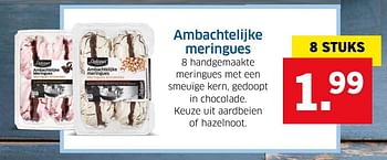 Aanbiedingen Ambachtelijke meringues - Delicieux - Geldig van 13/12/2016 tot 31/12/2016 bij Lidl