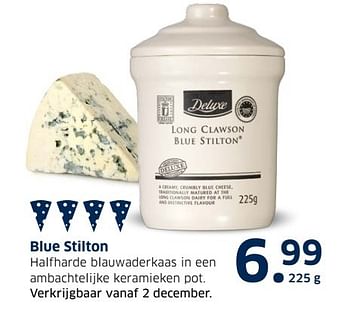 Aanbiedingen Blue stilton - Deluxe - Geldig van 13/12/2016 tot 31/12/2016 bij Lidl
