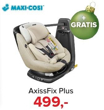 Aanbiedingen Axissfix plus - Maxi-cosi - Geldig van 16/12/2016 tot 31/12/2016 bij Baby-Dump