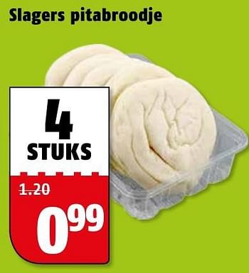 Aanbiedingen Slagers pitabroodje - Huismerk Poiesz - Geldig van 27/12/2016 tot 31/12/2016 bij Poiesz