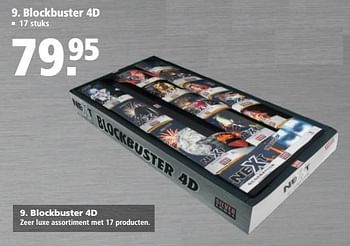 Aanbiedingen Blockbuster 4d - Huismerk - Welkoop - Geldig van 11/12/2016 tot 31/12/2016 bij Welkoop