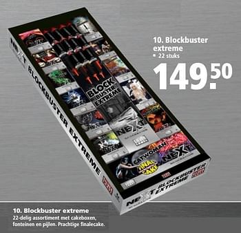 Aanbiedingen Blockbuster extreme - Huismerk - Welkoop - Geldig van 11/12/2016 tot 31/12/2016 bij Welkoop